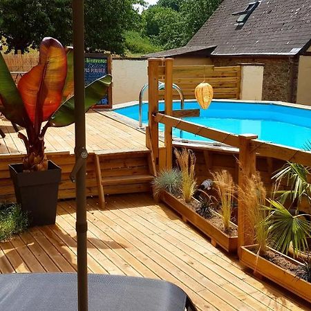 Le Vieux Moulin Gites - Detached Cottage With Garden Views And Pool Guégon Екстериор снимка