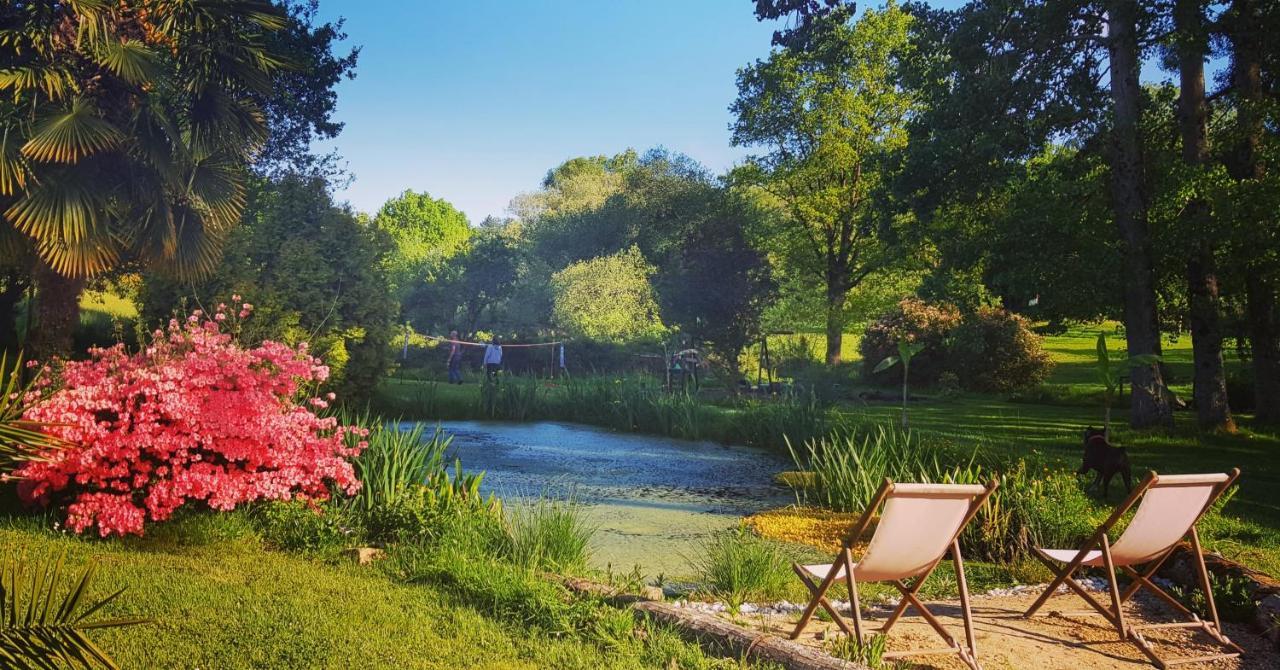Le Vieux Moulin Gites - Detached Cottage With Garden Views And Pool Guégon Екстериор снимка