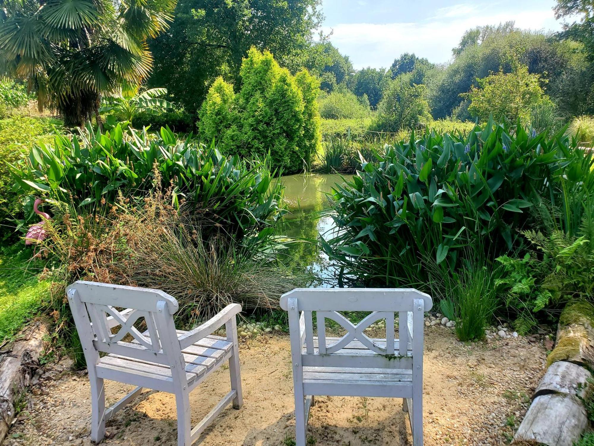Le Vieux Moulin Gites - Detached Cottage With Garden Views And Pool Guégon Екстериор снимка